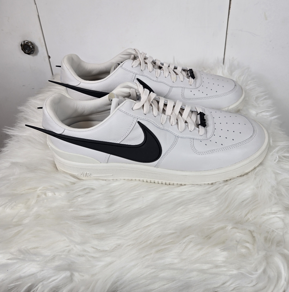 White and Black Nike AF1 Ambush Sneakers